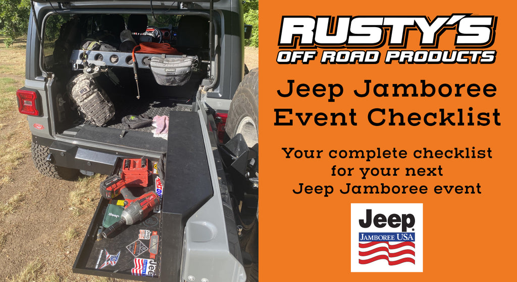 Jeep Jamboree Event Check List – Rusty's Off-Road Products