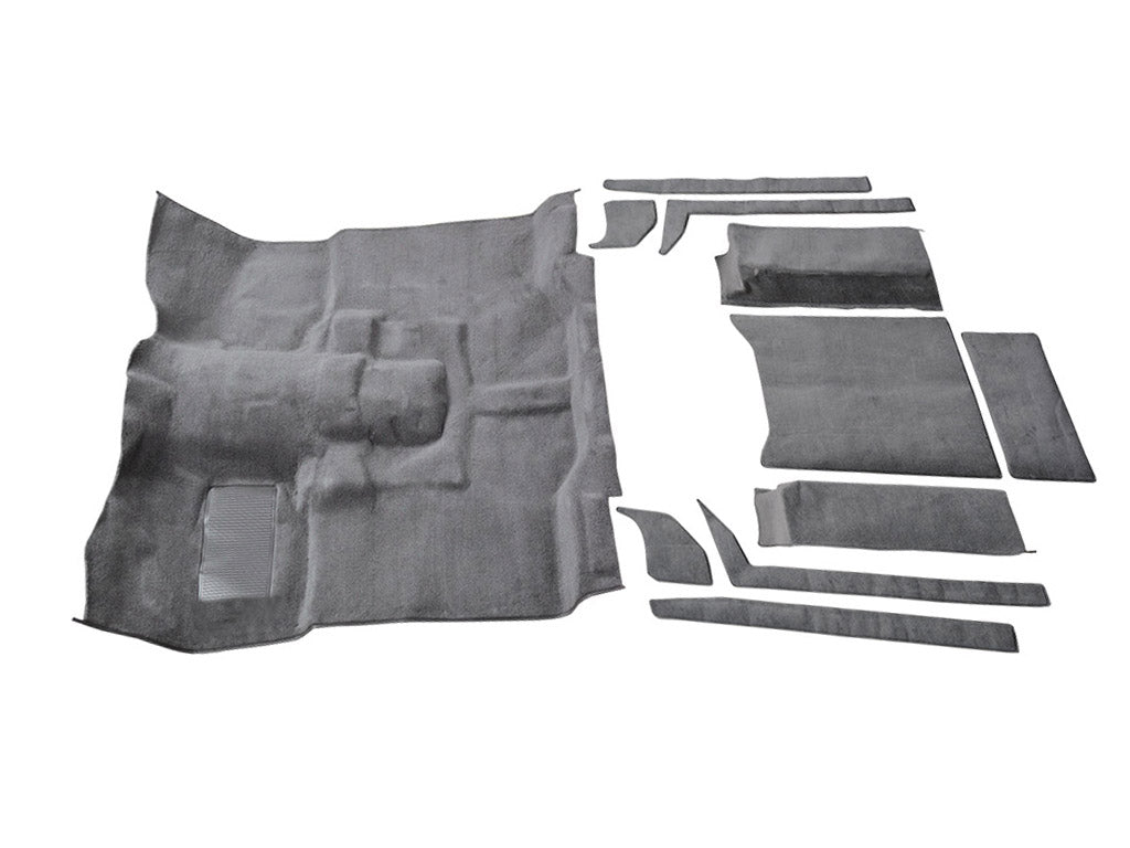 Auto Custom Carpet Complete Replacement Kit with Mass Backing for '76-
