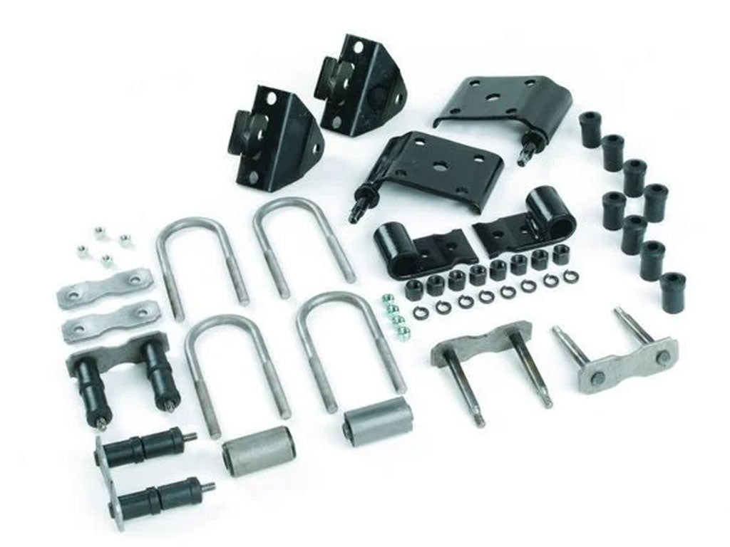 Rear Leaf Spring Mounting Kit for 7686 Jeep CJ Rusty's OffRoad Products