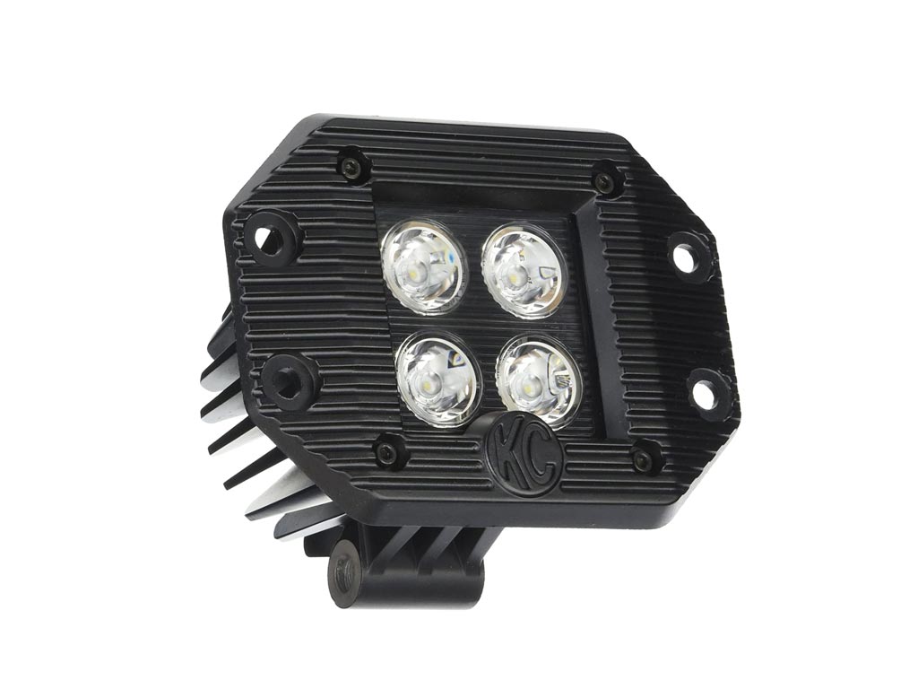 KC HiLites LZR Series LED Cube - Flush Mount