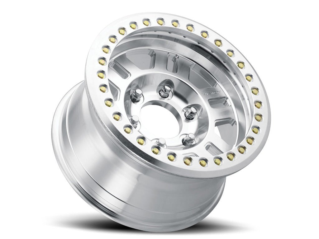 Vision 398 Manx-Beadlock Wheel - Machined w/ Machined Beadlock - 17 x