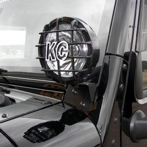 KC Hilites Bracket Set - Light Mount - Windshield - Pillar Mount - Pai