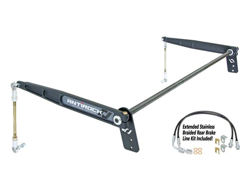RockJock JK 4D Antirock® Rear Sway Bar Kit - Forged Arms