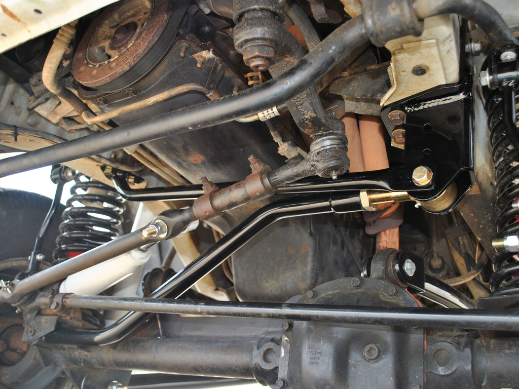 Rusty's Adjustable Front HD Track Bar Package (XJ) - 4-5