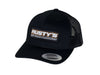 Rusty's Off Road Products - Rusty's Black Snapback Patch Logo Hat