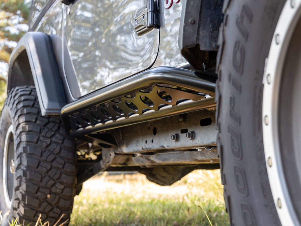Rusty's Rocker Armor with Kicker Tube - 2018 -2023 JL Wrangler 2-Door