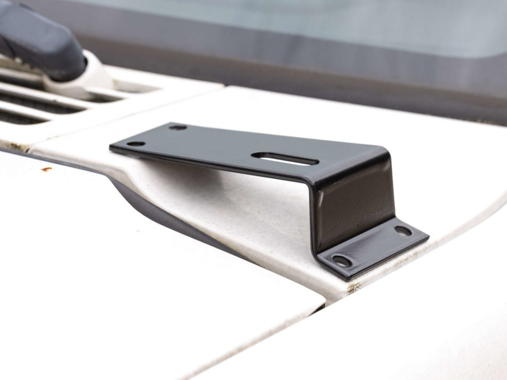 Rusty's Windshield Cowl Light Mounts - XJ Cherokee, image size:1024x768