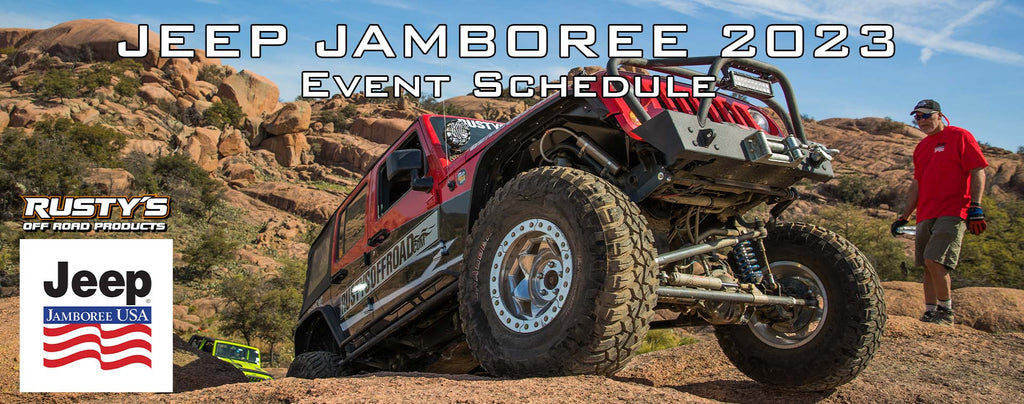 2023 Jeep Jamboree Event Schedule โ Rusty's Off-Road Products