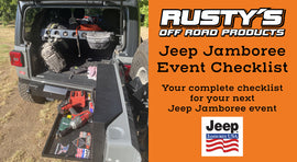 Jeep Jamboree Event Check List