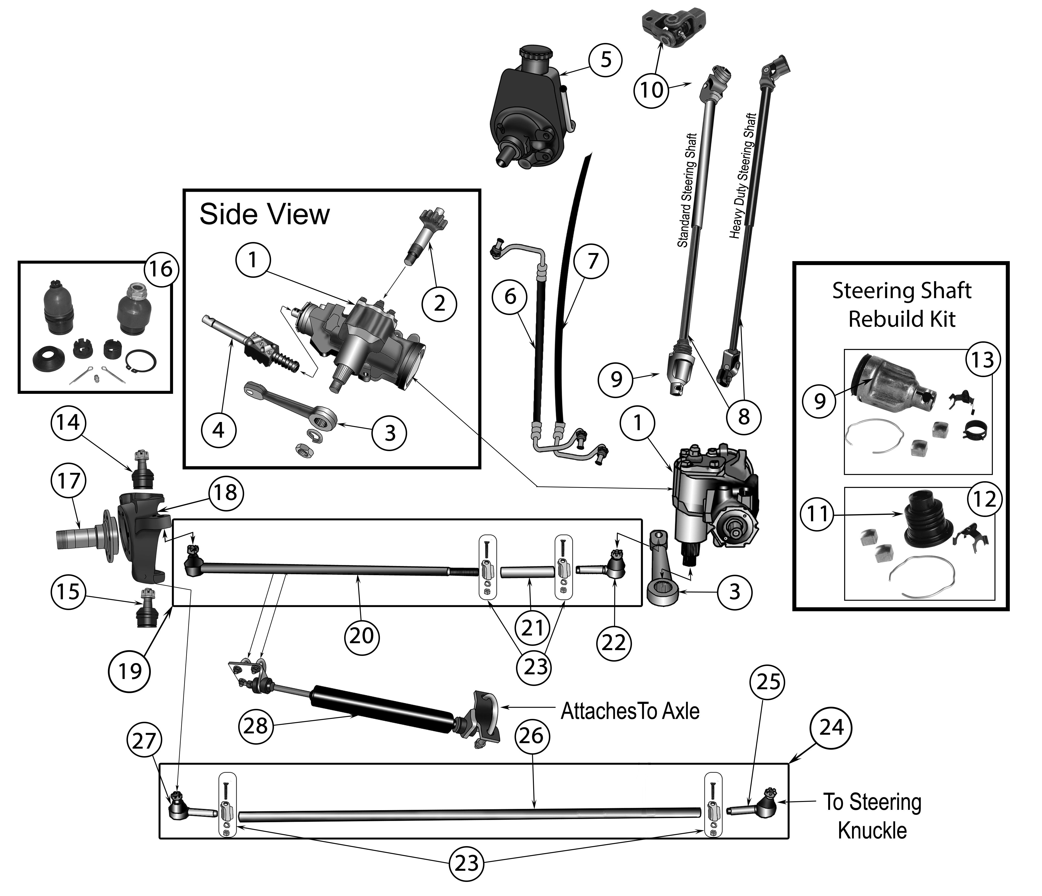 Jeep CJ Part, Jeep teering Gearbox Part for 1946-86 Jeep CJ Jeep CJ Part, Jeep teering Gearbox Part for 1946-86 Jeep CJ