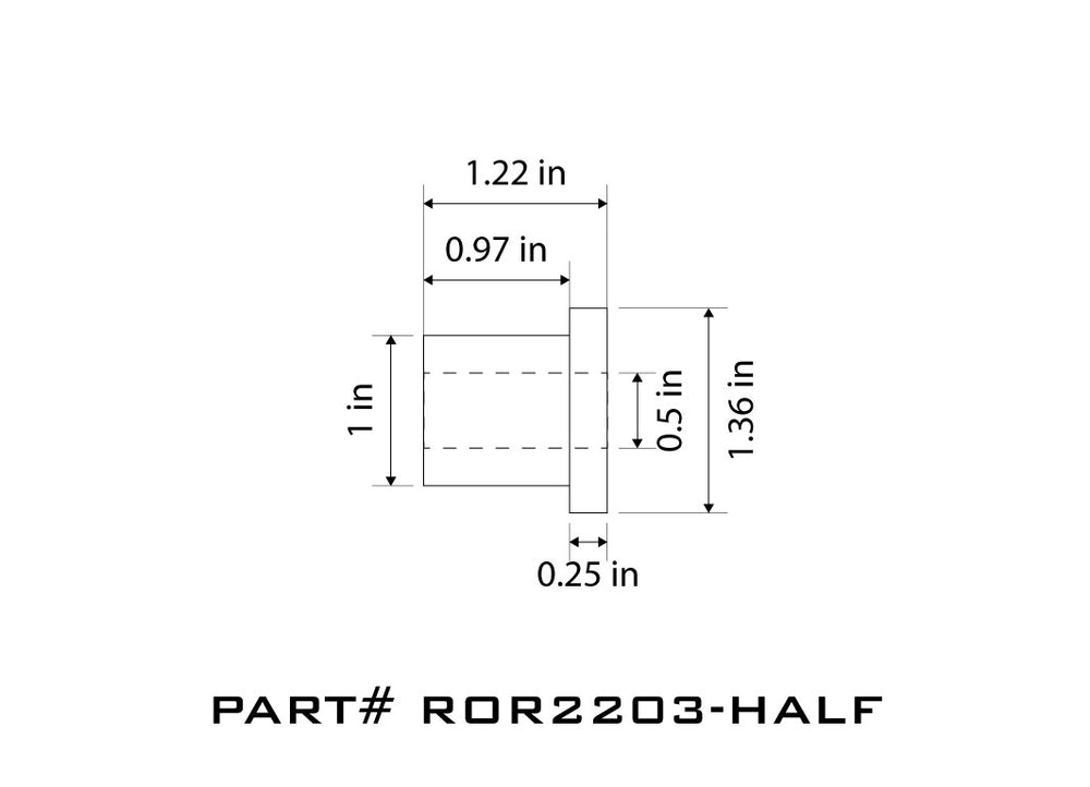 Bushing Half ROR2203