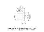 Bushing Half ROR2203