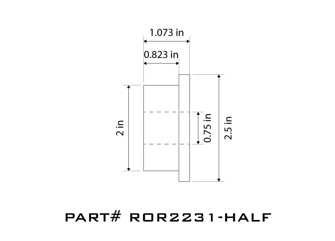 Bushing Half ROR2231