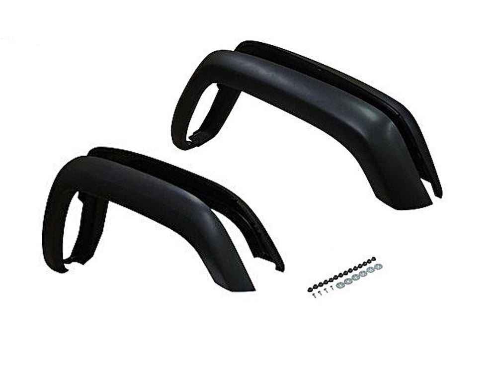 Fender Flare Kit for 97-01 Jeep Cherokee XJ - Matte Black