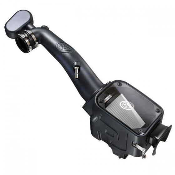 S&B Filters Cold Air Intake for 2018-2024 Jeep Wrangler / Gladiator 3.6L - Dry Extendable Filter