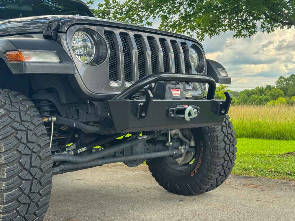 Rusty's Bumper - Xtreme Trail Front Bumper w/ Winch Protection Bar - (JK)