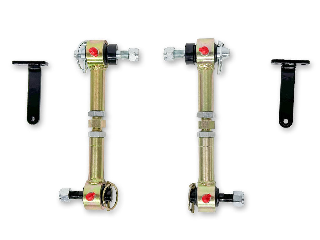 Rusty’s Jeep JK Front Sway Bar Quick Disconnects | Heavy Duty 7/8" DOM | 16mm Adjustment