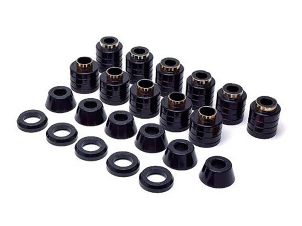Jeep YJ Wrangler 87-96 - Stock Replacement Body Mount Polyurethane Bushing Kit