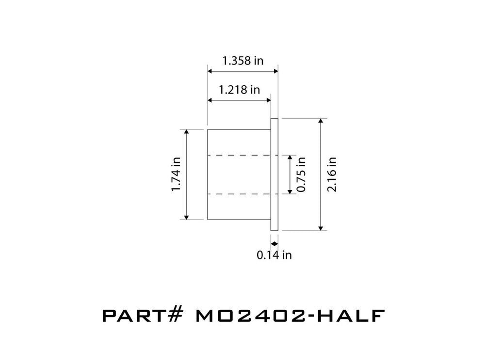 Bushing Half MO2402