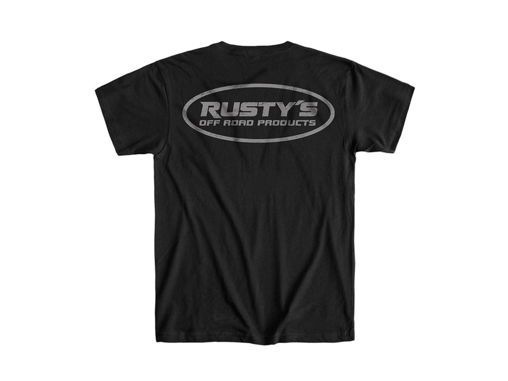 Rusty Men's Limitless Short Sleeve T-Shirt - Graphic Tee With Front & Back Logos