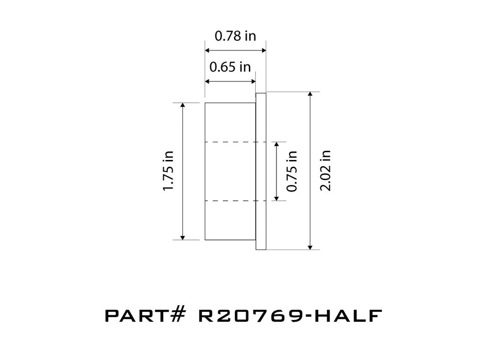 Bushing Half R20769