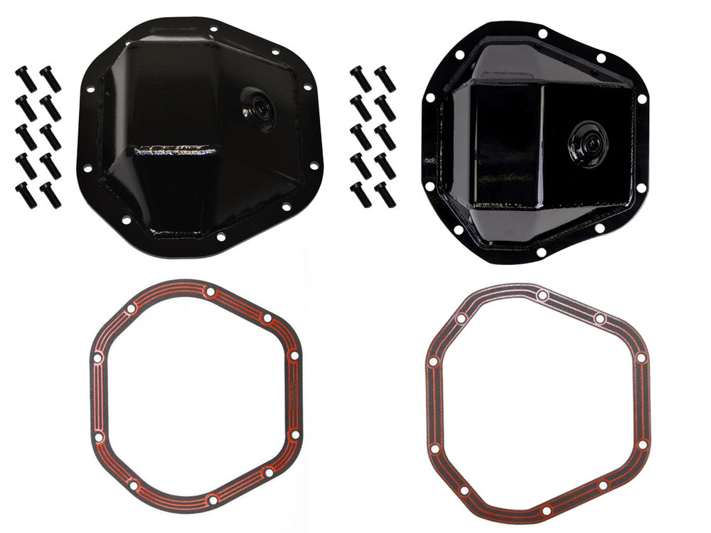 Rusty's Dana 44 Front / Dana 60 Rear Diff Covers + Lube Locker Gaskets Package