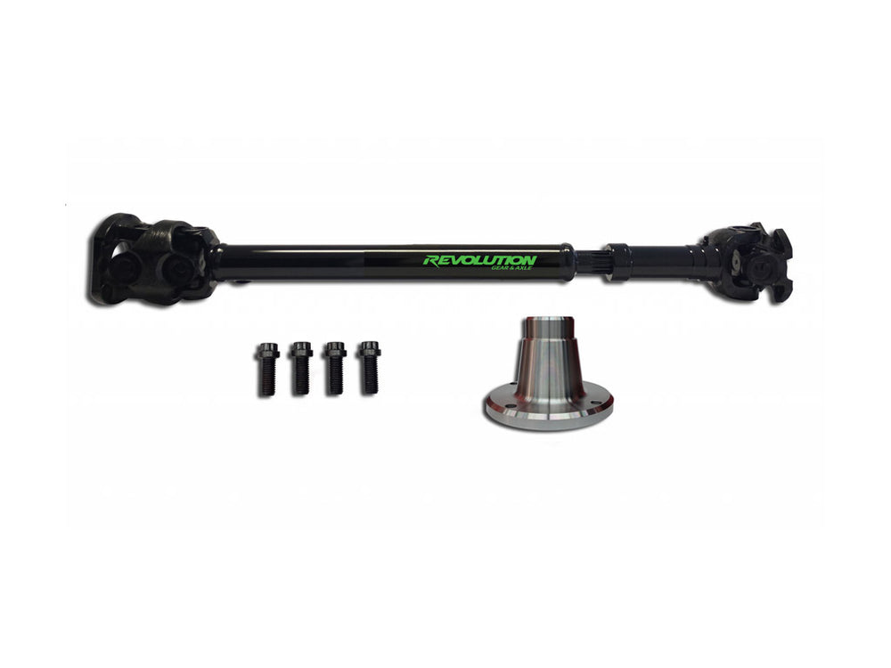 Revolution Gear 2007-18 Jeep JK Front 1350 CV Driveshaft 2 or 4 Door Flange Style