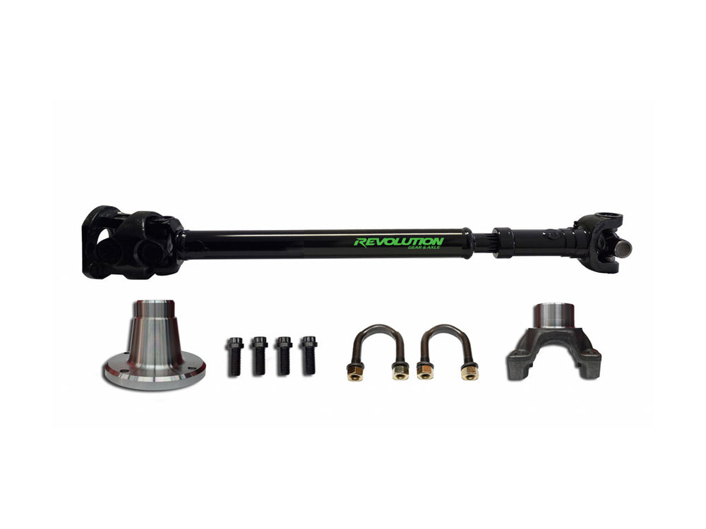 Revolution Gear 2007-18 Jeep JK Front 1350 CV Driveshaft 2 or 4 Door with Pinion Yoke