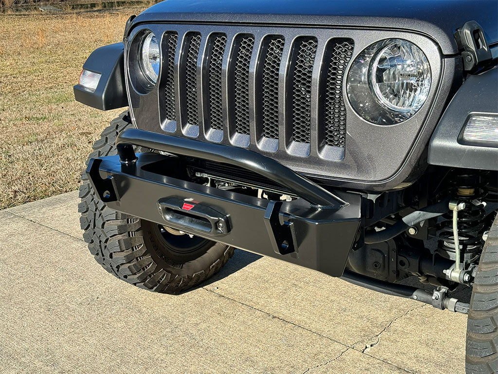 Rusty's Bumper - Xtreme Trail Front Bumper w/ Winch Protection Bar - ( – Rusty's Off-Road Products