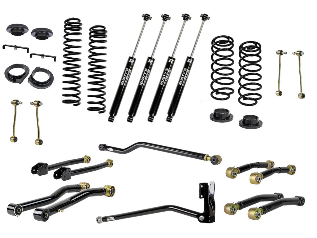 Rusty's JL Wrangler 3.75" Advanced Kit
