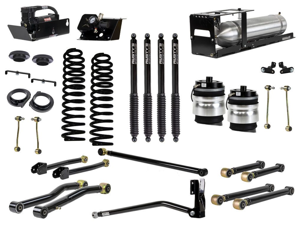 Rusty's JT Gladiator 4" Overland Advanced Kit with Rear Air Bags