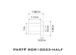 Bushing Half ROR10033