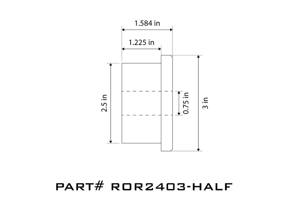 Bushing Half ROR2403