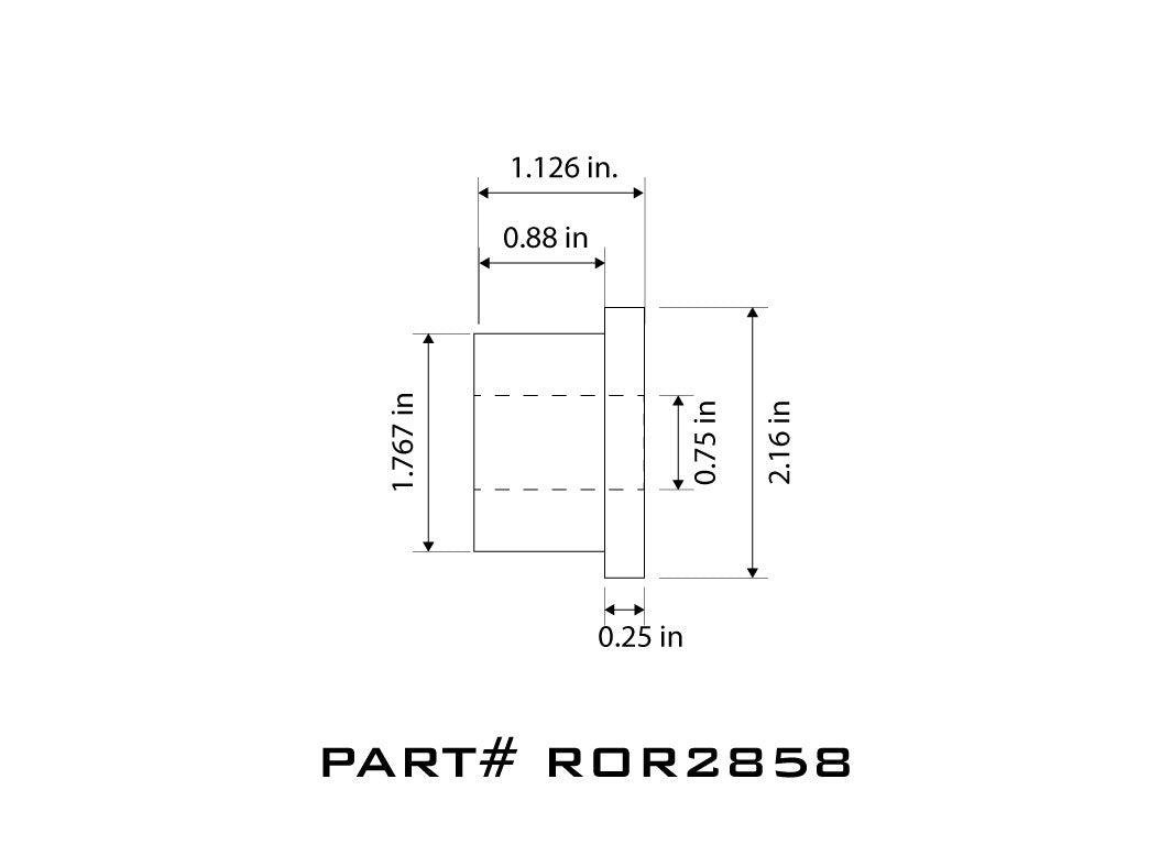 Bushing Half ROR2858
