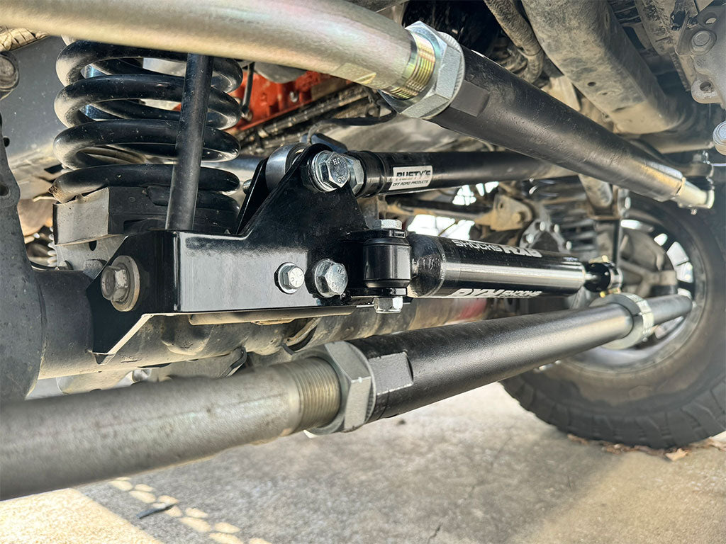 Steering Rack Rust Rusty's HD Steering System - JL Wrangler / JT Gladiator - Drag Link Fl