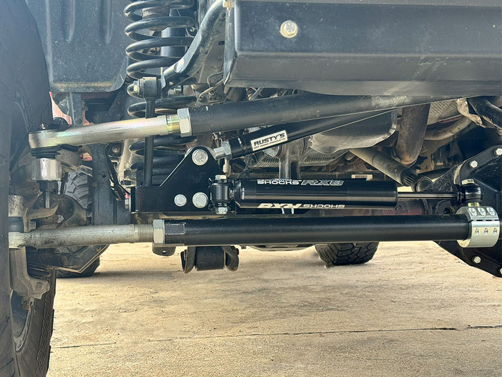 Rusty's HD Steering System - JL Wrangler / JT Gladiator - Drag Link Flip Configuration