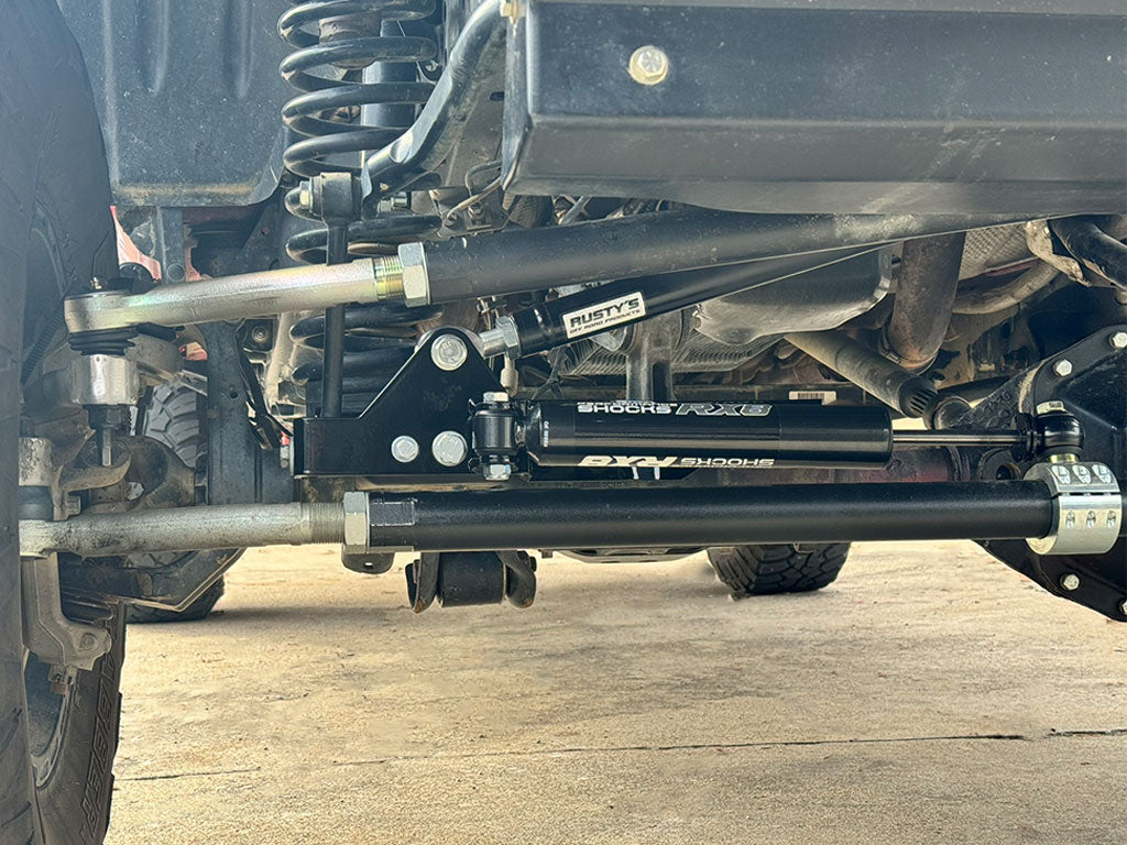 Rusty's HD Steering System - JL Wrangler / JT Gladiator - Drag Link Fl