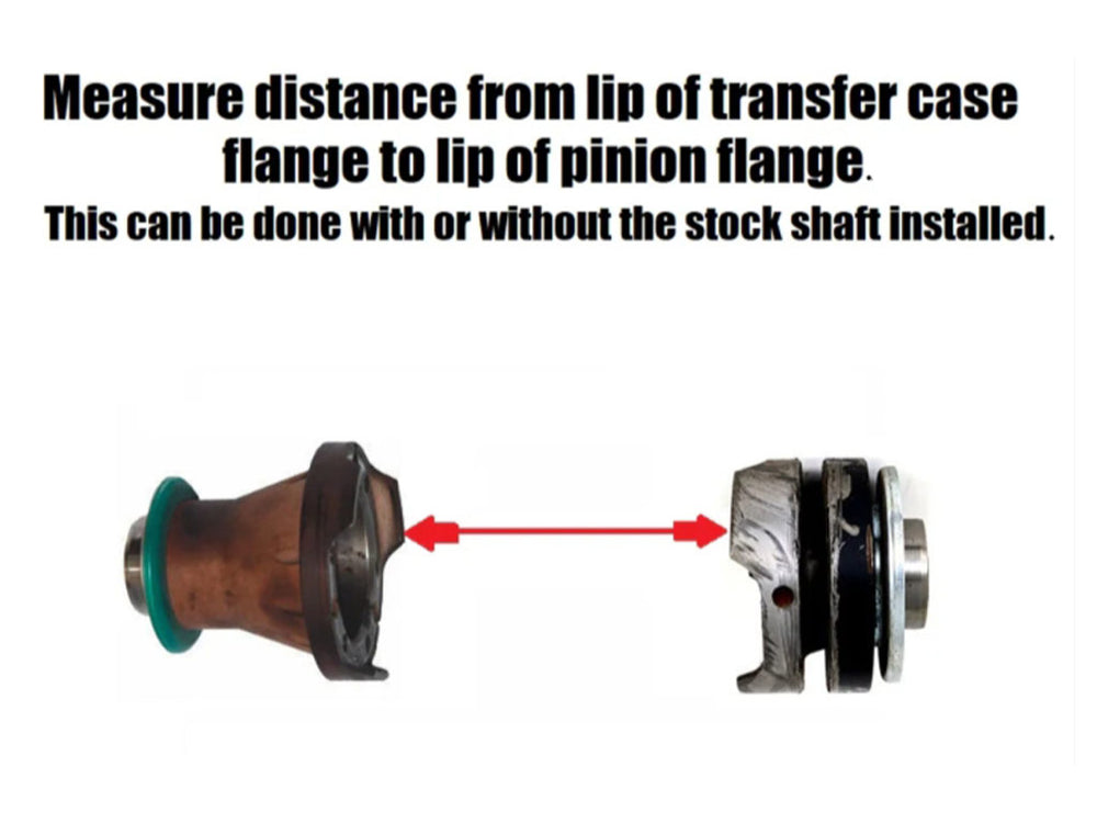 Tom Woods JL Rear Driveshaft Conversion - 1350 U-joint Driveshaft