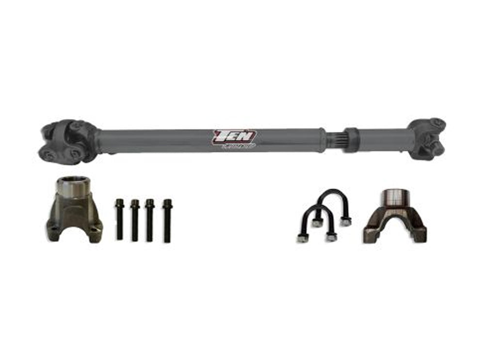 TEN Factory JL 2 Door Rear Driveshaft Kit - 1310 U-Joint Driveshaft - Fits Dana 44 M220 Rear Axle