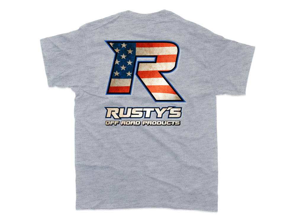Rusty's Short Sleeve USA R T-Shirt