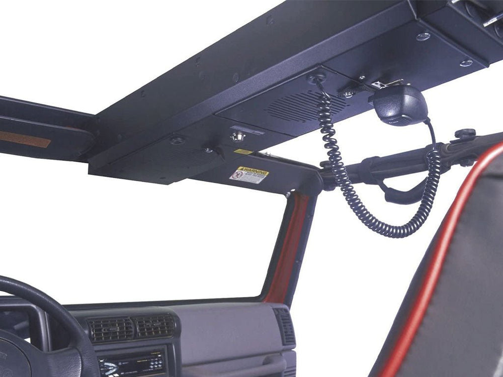 Tuffy Overhead Deluxe Console - '51-'85 CJ / '87-'95 YJ / '97-'02 TJ
