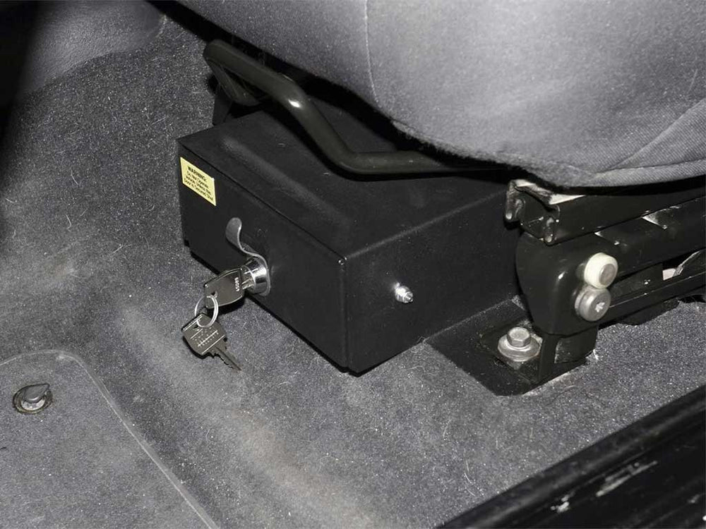 Tuffy Front Driver Side Underseat Security Drawer - '03-'06 TJ Wrangler with Flip Seat