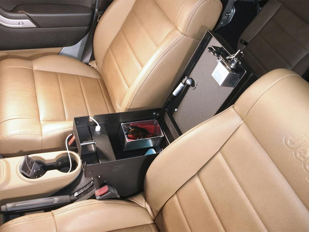 Tuffy Series II Rear Half Center Security Console - '11-'18 JK Wrangler