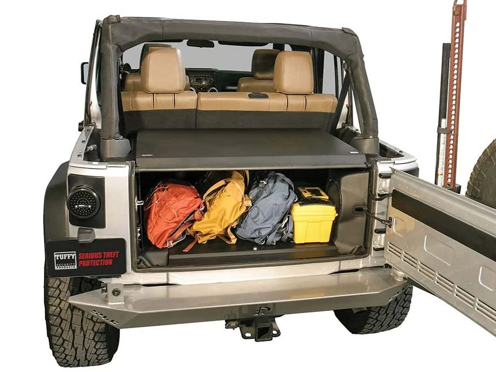 Tuffy Deluxe Cargo Area Security Enclosure - '11-'18 JK Wrangler