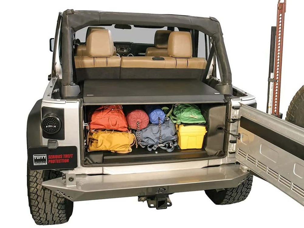 Tuffy Deluxe Cargo Area Security Enclosure - '11-'18 JK Wrangler
