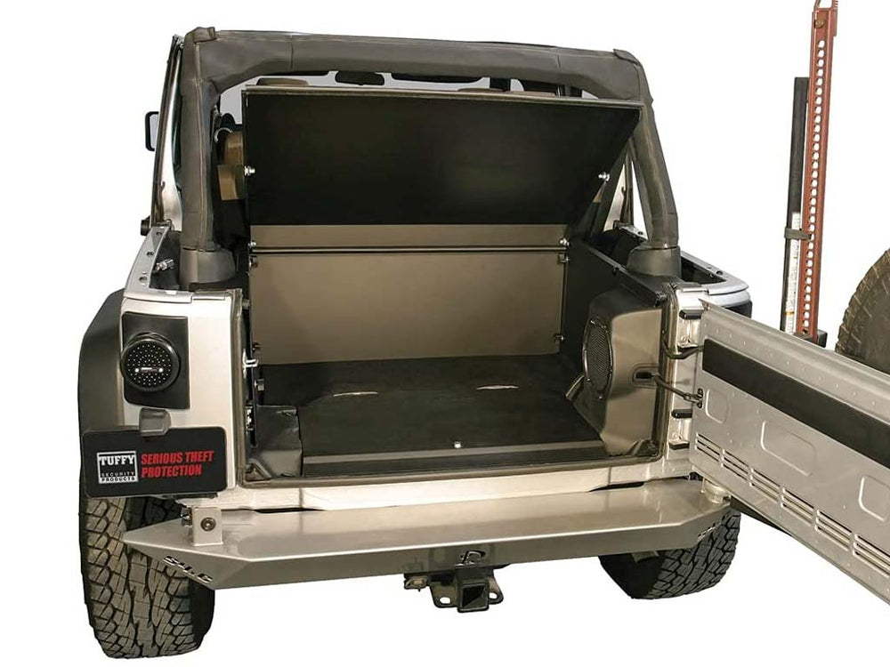 Tuffy Deluxe Cargo Area Security Enclosure - '11-'18 JK Wrangler