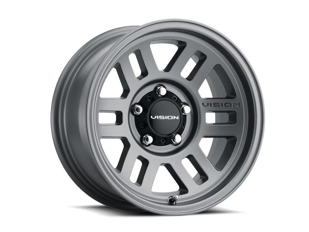 Vision Wheel - Vision 355 Manx 2 Overland - Satin Gray - 15 X 7.5