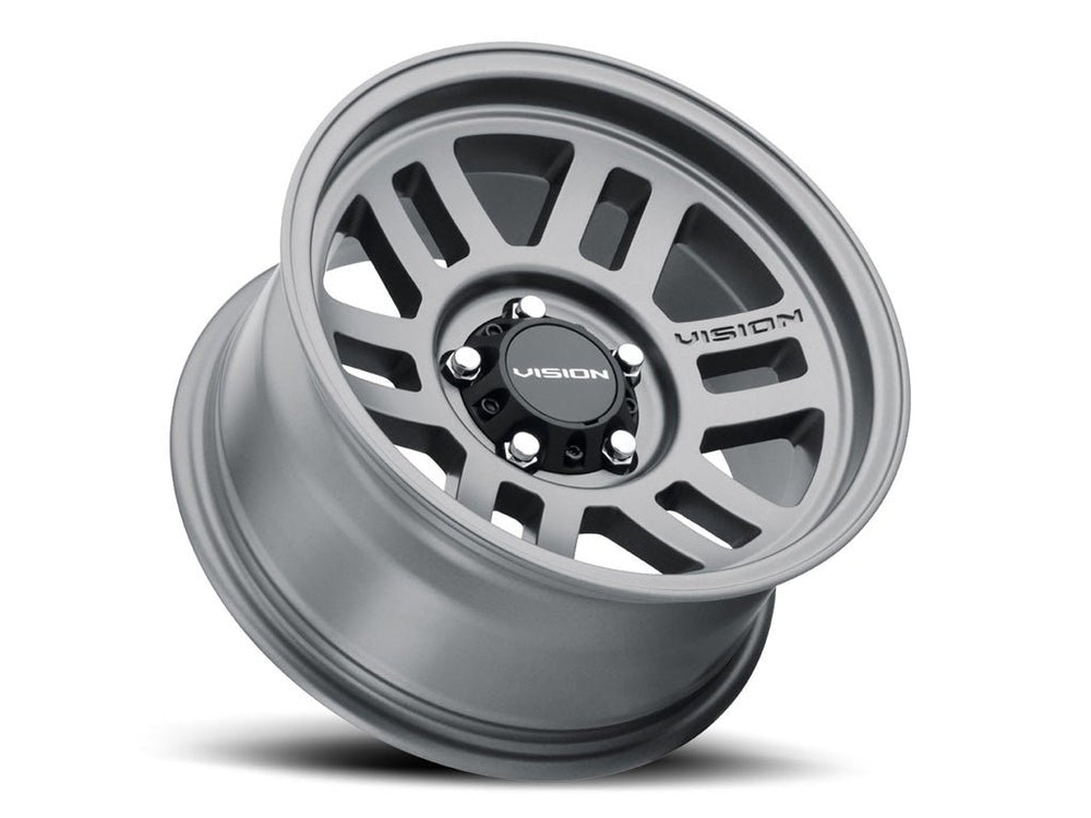 Vision Wheel - Vision 355 Manx 2 Overland - Satin Gray - 17 X 9