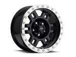 Vision Wheel - Vision 398 Manx - Gloss Black w/ Machined Lip - 15 X 8