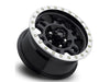 Vision Wheel - Vision 398 Manx - Gloss Black w/ Machined Lip - 17 X 8.5" - 5 ON 5" - 4.75" B.S.